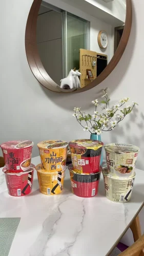 Jin Mai Lang Non-Fried Instant Cup Noodles photo review