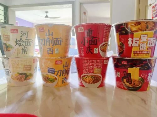 Jin Mai Lang Non-Fried Instant Cup Noodles photo review